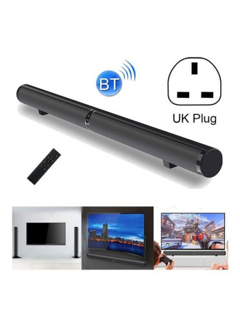 Echo Wall Home Theater Surround Stereo Speaker Black