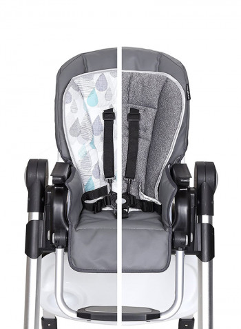 Istante Foldable High Chair - 242 Grey