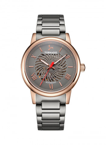 Men's Analog Grey Dial Watch - T20307-KBXX