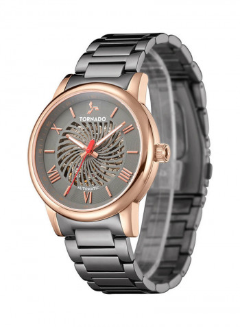 Men's Analog Grey Dial Watch - T20307-KBXX