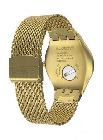 Irony Mesh O'honey Analog Watch YWG409M