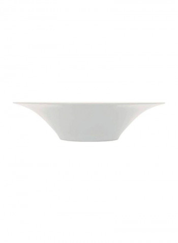 Porcelain Salad Bowl White 12.5inch