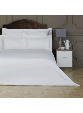 Rhapsody Flat Sheet Cotton White 275x300centimeter