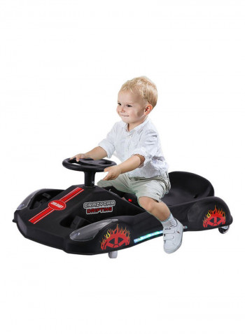 Electric Crazy Scooter With LED Light And Hand Brake 33x20x14inch