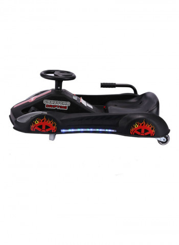 Electric Crazy Scooter With LED Light And Hand Brake 33x20x14inch