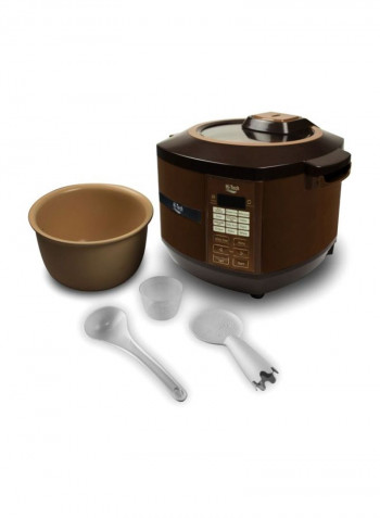 Electric Rice Cooker Hi-Tech 4 l 180 W Hi-Tech-7NJLXZS6 Brown/Silver