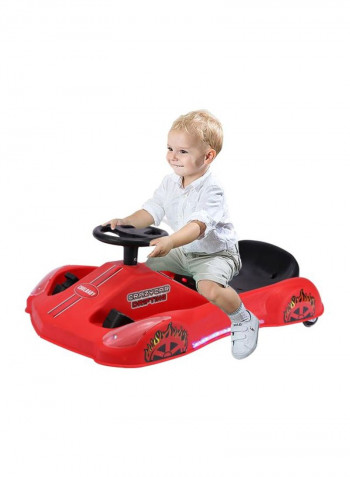 Electric Kart With LED And Hand Brake Ride-On