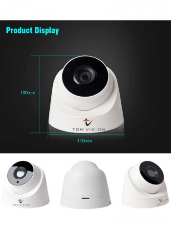 8-Channel Surveillance Camera With XVR Kit