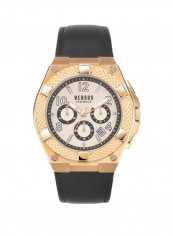 Men's Leather Chronograph Wrist Watch V WVSPEW0319