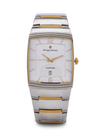Water Resistant Stainless Steel Analog Wrist Watch