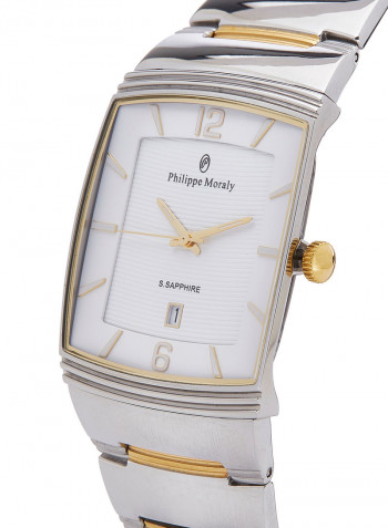 Water Resistant Stainless Steel Analog Wrist Watch