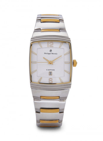 Water Resistant Stainless Steel Analog Wrist Watch