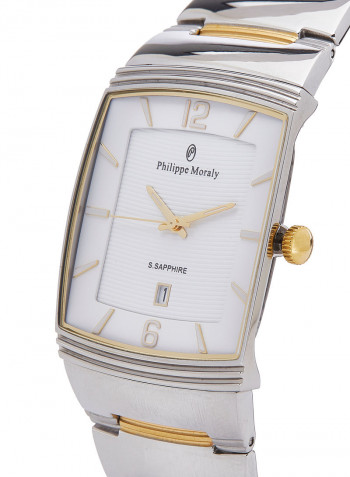 Water Resistant Stainless Steel Analog Wrist Watch