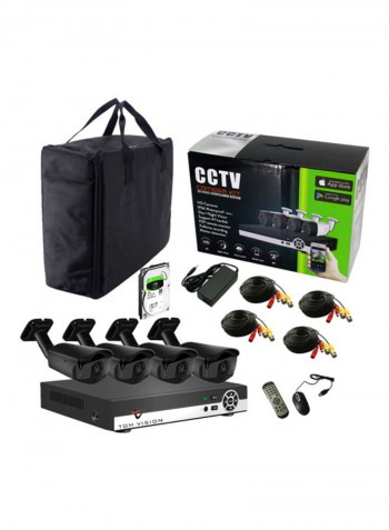 Full HD Bullet CCTV Camera Kit
