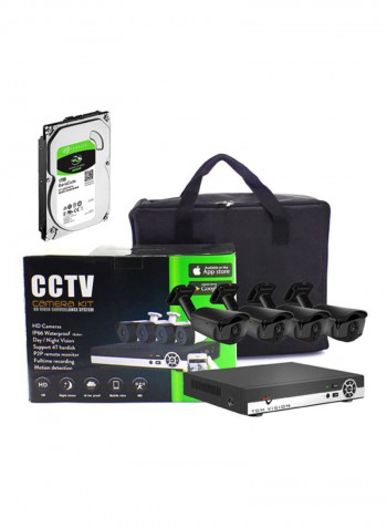 Full HD Bullet CCTV Camera Kit