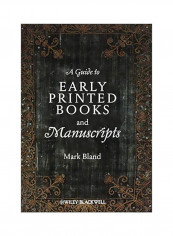 Guide Early Printed Books Manuscripts Hardcover reviews Guide Early Printed Books Manuscripts Hardcover