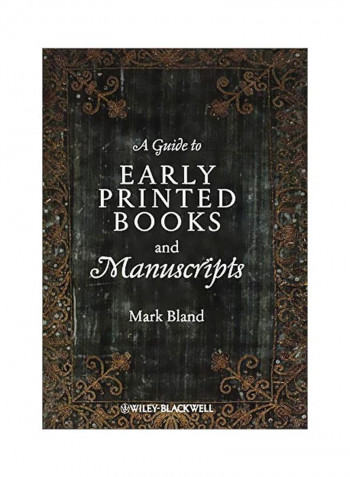 Guide Early Printed Books Manuscripts Hardcover