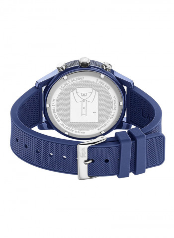 Men's L12.12 Silicone Chronograph Wrist Watch 2010970