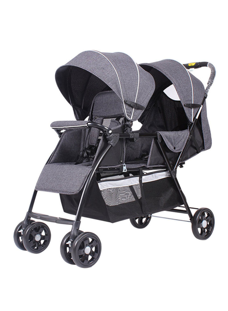 Portable Twin Stroller - (3+ Months)