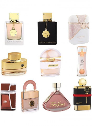مجموعة EDP/EDT  من أفضل 10 عطور 10 x 100مل