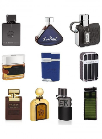 Best Of 10 Men EDP/EDT Set 10 x 100مل