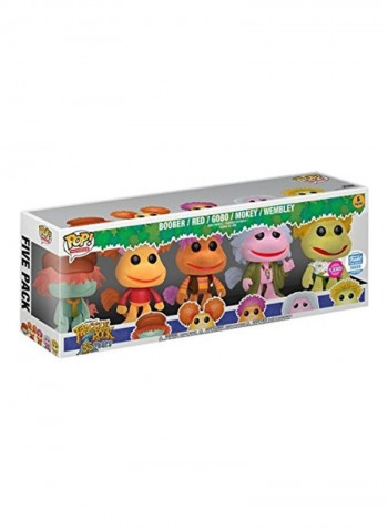 5-Piece Flocked Fraggle Rock 4x18inch
