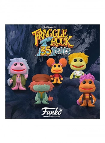 5-Piece Flocked Fraggle Rock 4x18inch