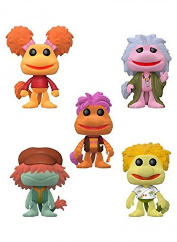 5-Piece Flocked Fraggle Rock 4x18inch