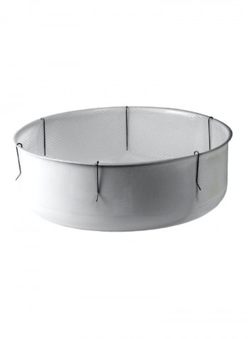 Hard Plastic Mixing Bowl Grey