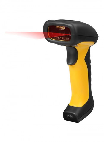 NuScan 4100 Bluetooth Barcode Scanner Black/Yellow