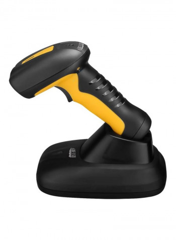 NuScan 4100 Bluetooth Barcode Scanner Black/Yellow