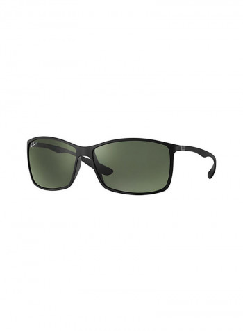 Men's Rectangular Sunglasses - Lens Size: 62 mm