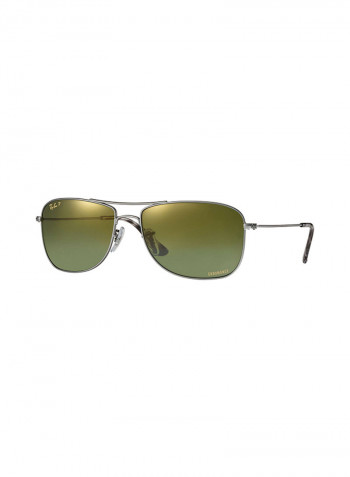 Men's Square Sunglasses - Lens Size: 59 mm