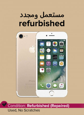 Refurbished - iPhone 7 With FaceTime Gold 32GB 4G LTE