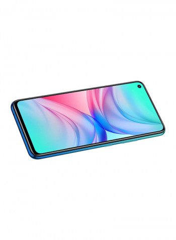 Renewed - Hot 10 Dual SIM Ocean Wave 4GB RAM 128GB 4G LTE
