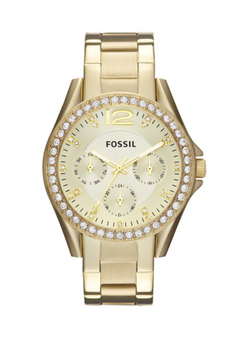 Women's Water Resistant Metal Chronograph Watch ES3203
