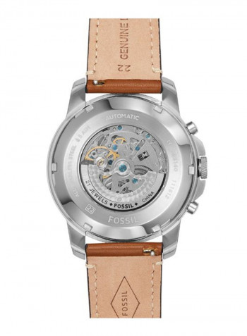 Men's Leather Analog Watch ME3140
