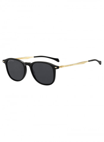 Men's Wayfarer Frame Sunglasses - Lens Size: 51 mm
