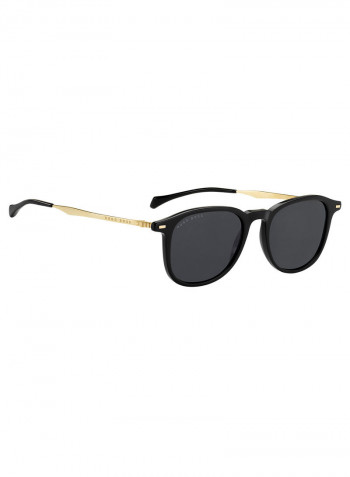 Men's Wayfarer Frame Sunglasses - Lens Size: 51 mm