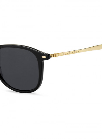 Men's Wayfarer Frame Sunglasses - Lens Size: 51 mm