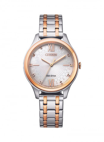 Women's Eco-Drive Stainless Steel Analog Watch EM0506-77A