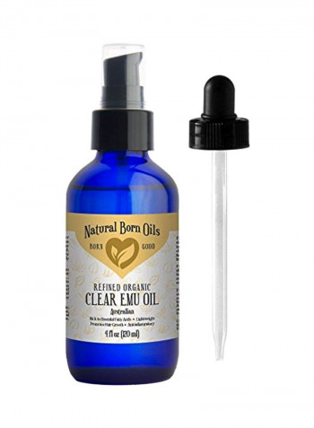 Clear Emu Oil 4ounce