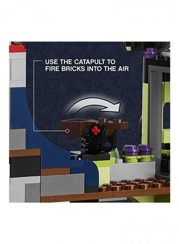 695-Piece Elves Breakout from The Goblin King's Fortress Building Toy