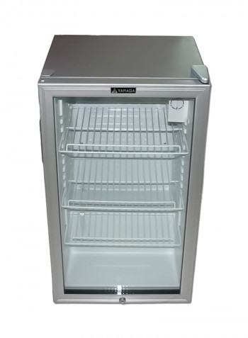 Glass Door Refrigerator 85 l YCC 90G Grey