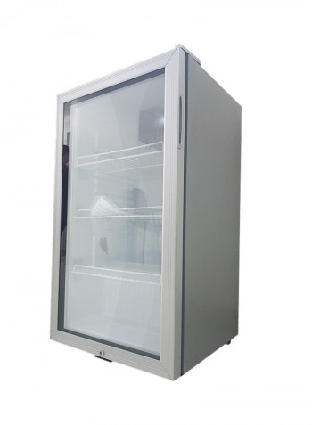 Glass Door Refrigerator 85 l YCC 90G Grey