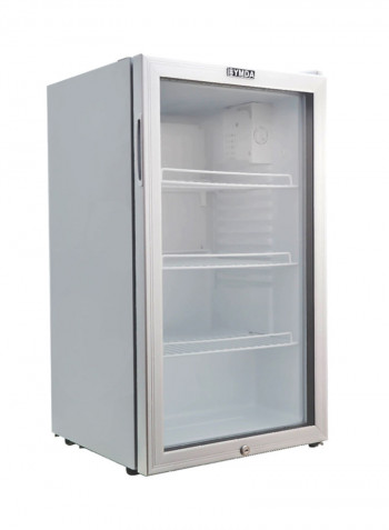 Glass Door Refrigerator 85 l YCC 90G Grey