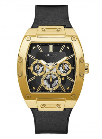 Men's Phoenix Water Resistance Leather Analog Watch GW0202G1