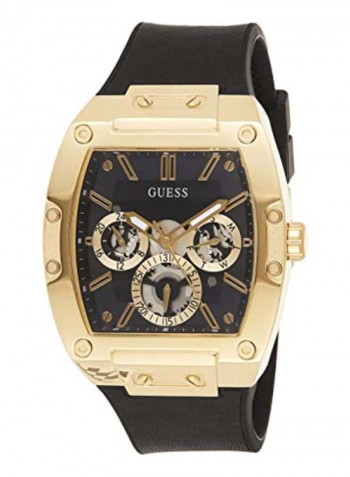 Men's Phoenix Water Resistance Leather Analog Watch GW0202G1