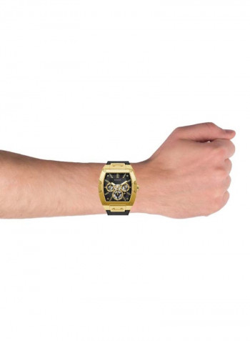 Men's Phoenix Water Resistance Leather Analog Watch GW0202G1