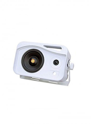 3 Way Waterproof Outdoor Audio Stereo Sound System PLMR25 White/Black